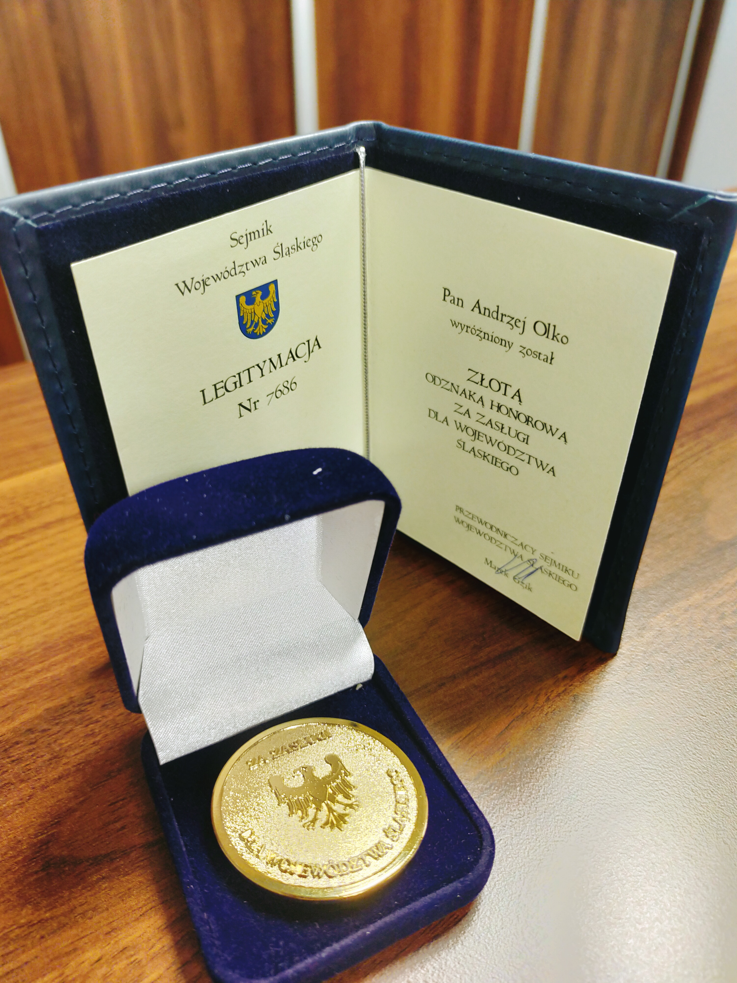 Odznaka Honorowa za Zasługi dla Województwa Śląskiego 