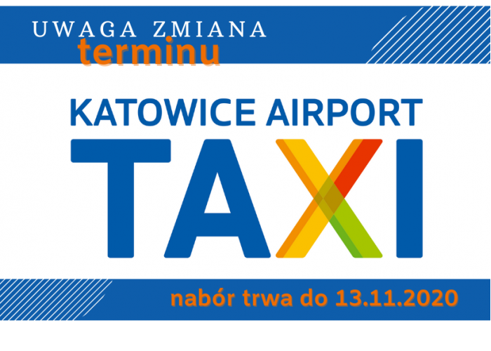 Informacja o przedłużeniu naboru taksówkarzy do Katowice Airport Taxi